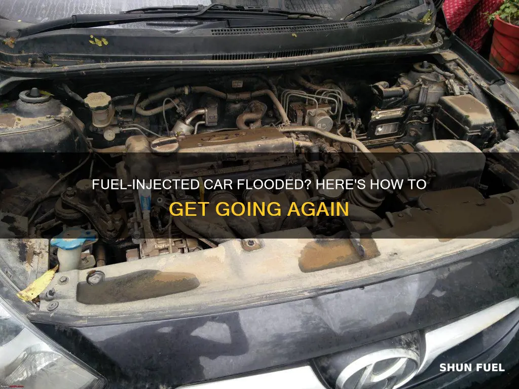 how to start a flooded fuel injected car