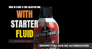 Using Starter Fluid to Start a Fuel-Injected Car