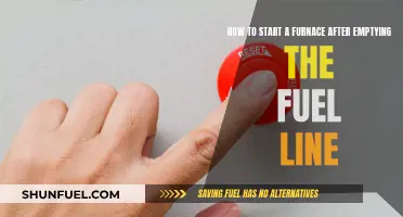 Restarting Your Furnace After Running Out of Fuel