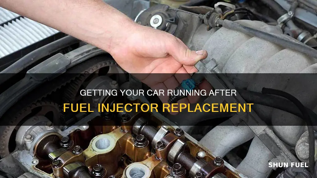 how to start car after changing fuel injectors