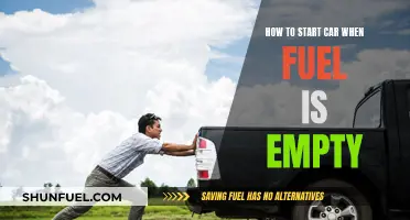 Out of Gas: Jump-Starting Your Car When Fuel is Empty