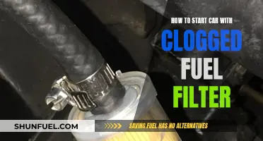 Unclogging Your Fuel Filter: Getting Your Car Started