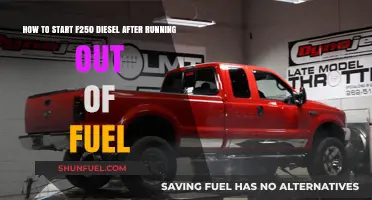 Refueling Your F250 Diesel: Getting Back on the Road