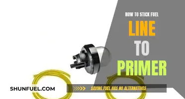 Attaching Fuel Line to Primer: A Comprehensive Guide