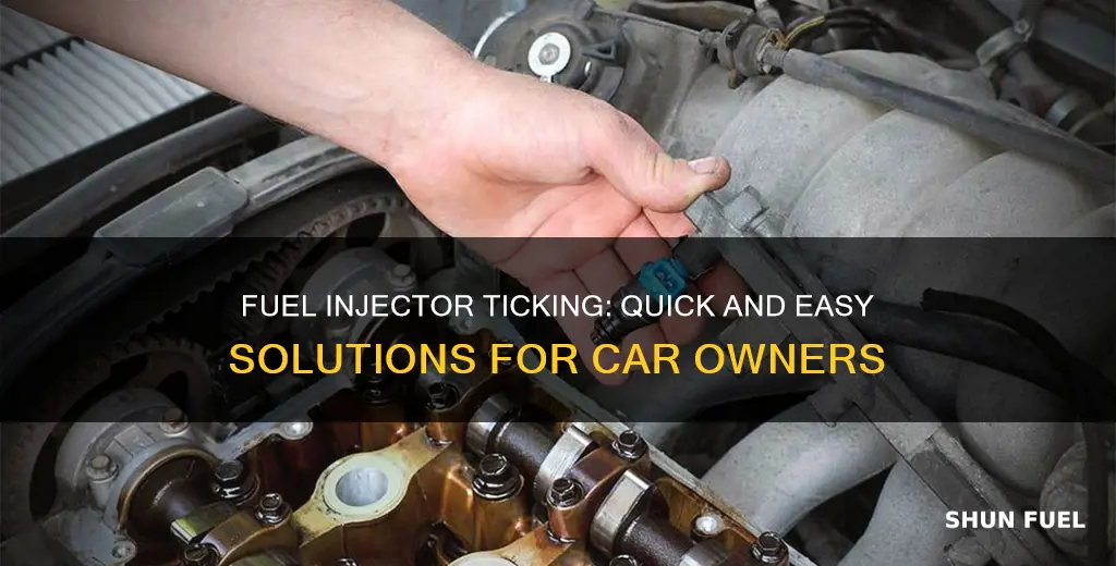 how to stop fuel injectors from ticking