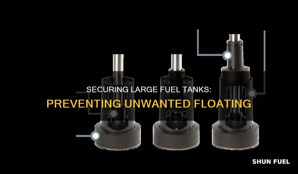 how to stop large fuel storage tanks floating