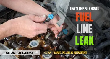 Fixing Push Mower Fuel Line Leaks: A Quick Guide