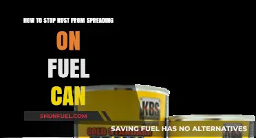 Prevent Rust Spread on Fuel Cans: Effective Maintenance Tips and Tricks