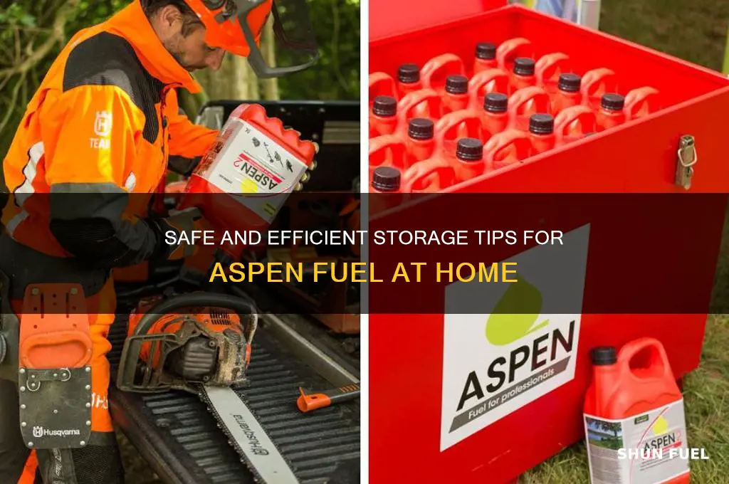 how to store aspen fuel