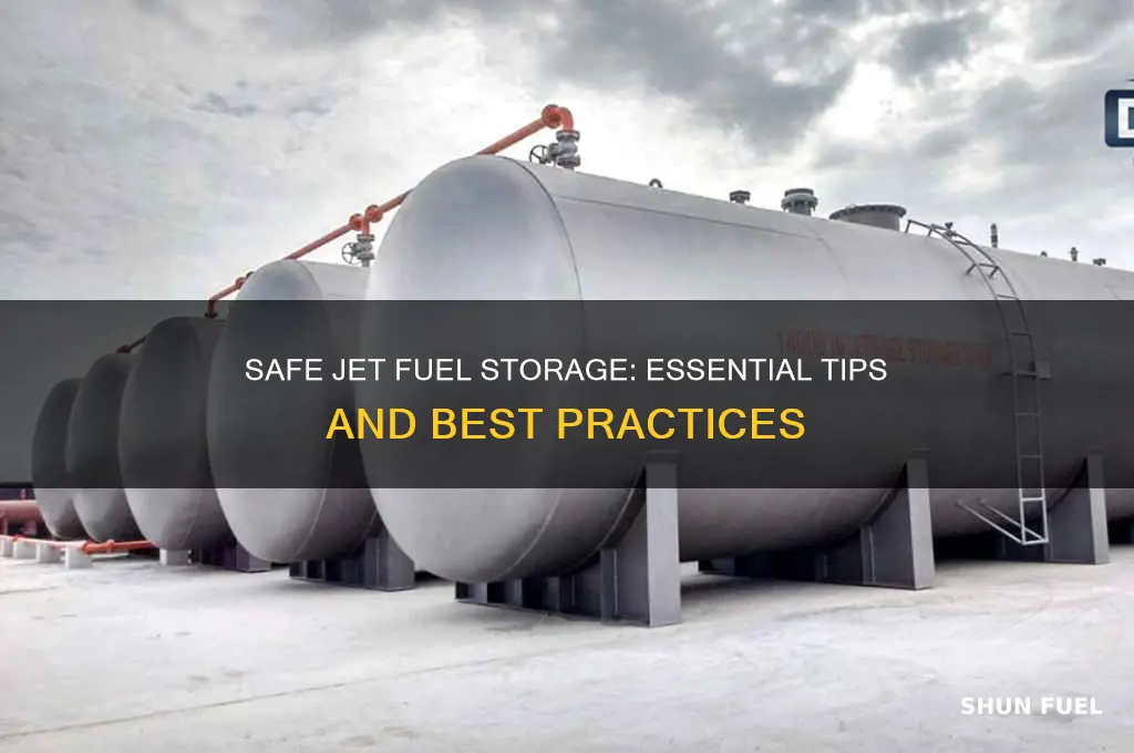 how to store jet fuel
