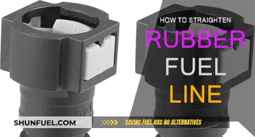 Fixing a Bended Rubber Fuel Line: A Step-by-Step Guide