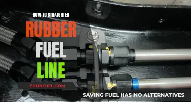 Straightening Rubber Fuel Lines: Easy DIY Techniques