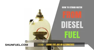 Straining Water from Diesel: Effective Techniques and Best Practices