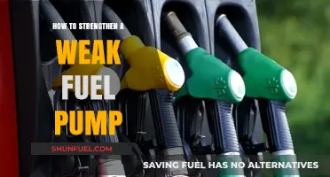 Boost Your Engine's Performance: Effective Tips to Strengthen a Weak Fuel Pump