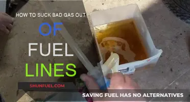 Fixing Fuel Line Issues: A Guide to Removing Bad Gas