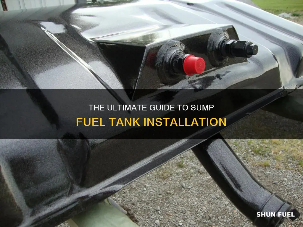 how to sump a fuel tank