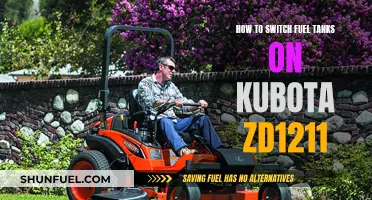 Switching Fuel Tanks: Kubota ZD1211's Easy Guide
