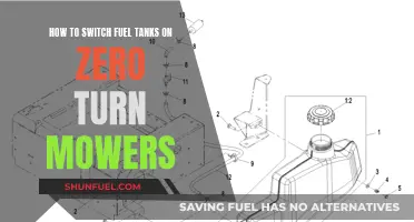 Switching Fuel Tanks: Zero Turn Mowers Simplified