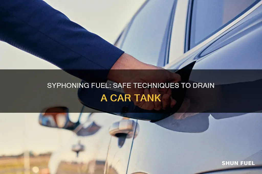 how to syphon a car fuel tank