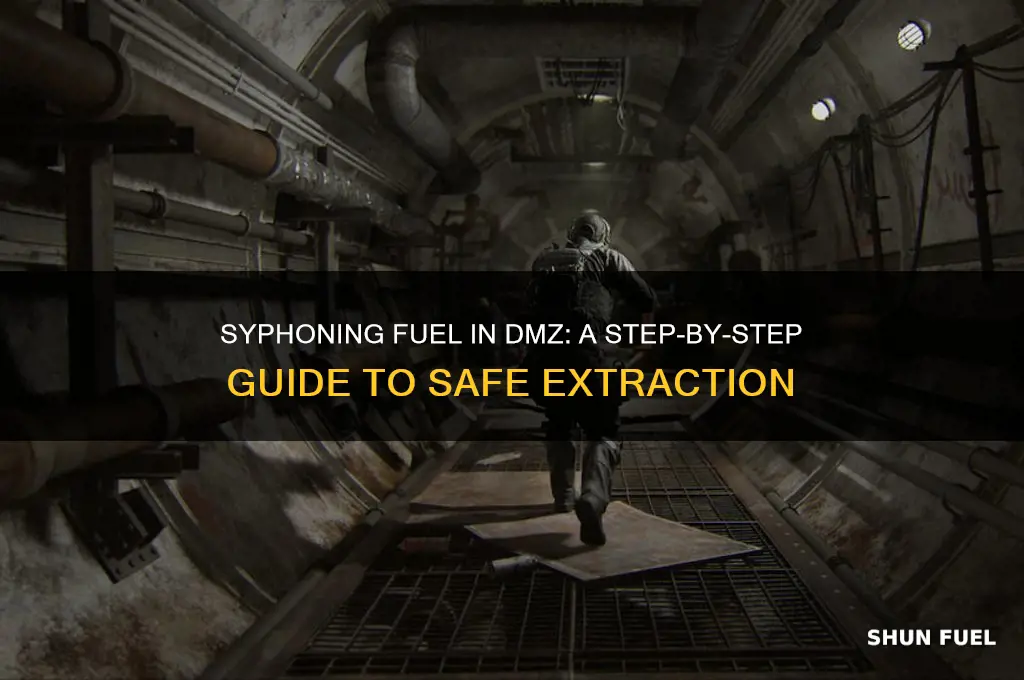how to syphon fuel dmz