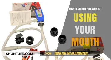 Safe Fuel Syphoning: Mouth-Free Methods for Efficient Fuel Transfer