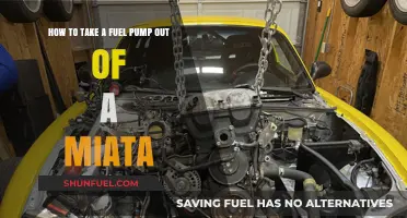 Step-by-Step Guide: Removing a Fuel Pump from Your Miata