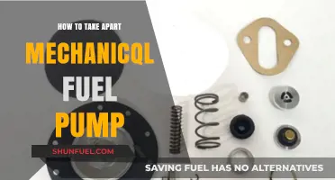 Step-by-Step Guide to Disassembling a Mechanical Fuel Pump Safely