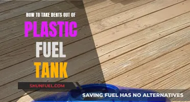 Repairing Plastic Fuel Tank Dents: DIY Guide