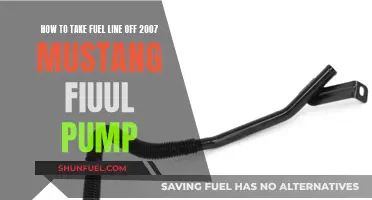 Removing Fuel Line from 2007 Mustang: A Step-by-Step Guide