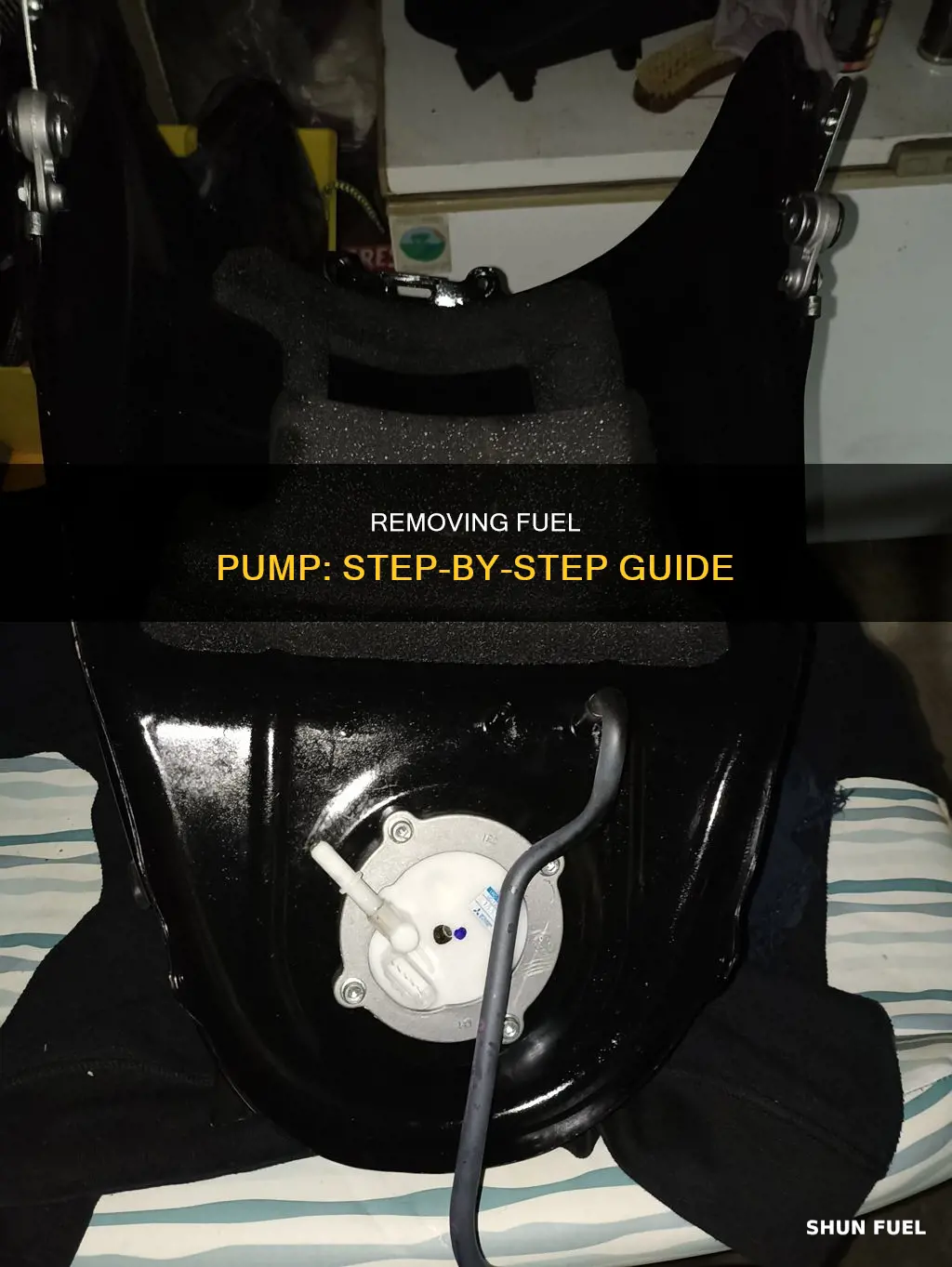 how to take fuel pump out of gas tank