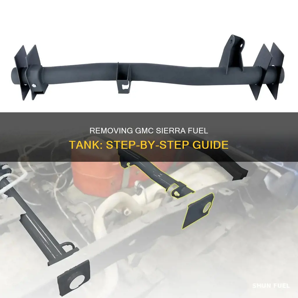how to take fuel tank off gmc sierra