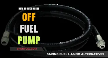 Easy Steps to Safely Remove Hoses from Your Fuel Pump