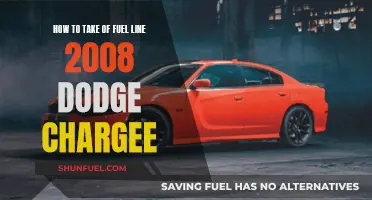 Removing Fuel Line from a 2008 Dodge Charger: Step-by-Step Guide
