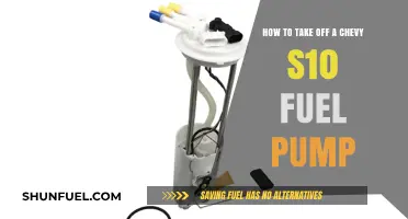 Step-by-Step Guide to Removing a Chevy S10 Fuel Pump
