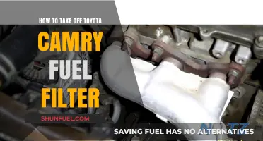 Removing Toyota Camry Fuel Filter: Step-by-Step Guide