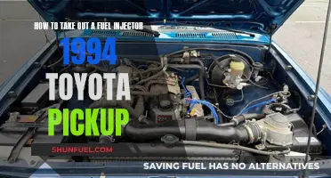 Removing Fuel Injector in '94 Toyota Pickup: Step-by-Step Guide
