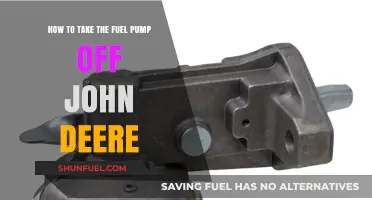 Step-by-Step Guide to Removing a John Deere Fuel Pump