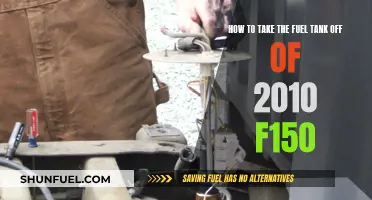 Removing the Fuel Tank on a 2010 F150: Step-by-Step Guide