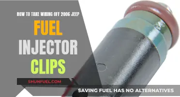 Removing Wiring from 2006 Jeep Fuel Injector Clips