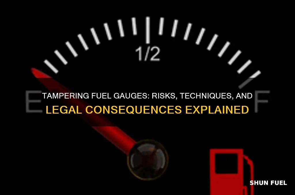 how to tamper fuel gauge