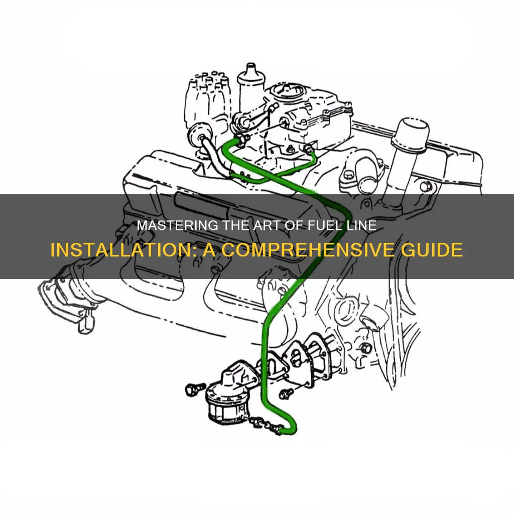 how to tee fuel line