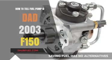 Diagnosing a Faulty Fuel Pump in Your 2003 Ford F150
