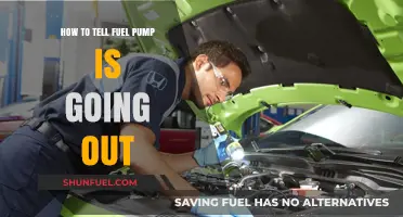 Signs Your Fuel Pump is Failing: How to Spot the Warning Signals