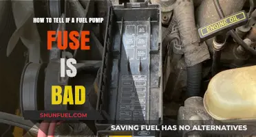 Diagnosing a Bad Fuel Pump Fuse: Signs and Solutions