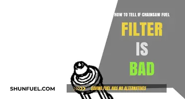 Signs of a Faulty Chainsaw Fuel Filter