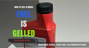 Signs of Gelled Diesel Fuel and What to Do