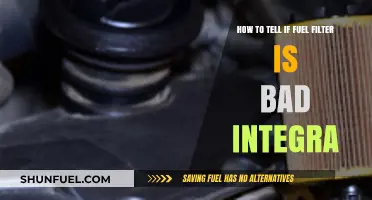 Signs of a Faulty Fuel Filter in Your Integra