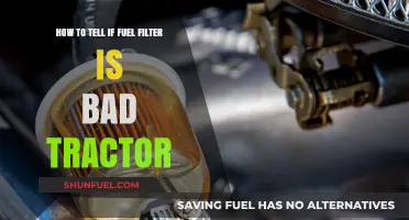 Tractor Fuel Filter: Signs of Wear and Tear
