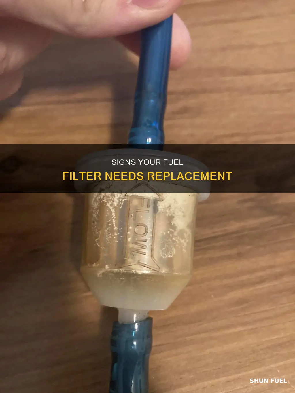 how to tell if fuel filter