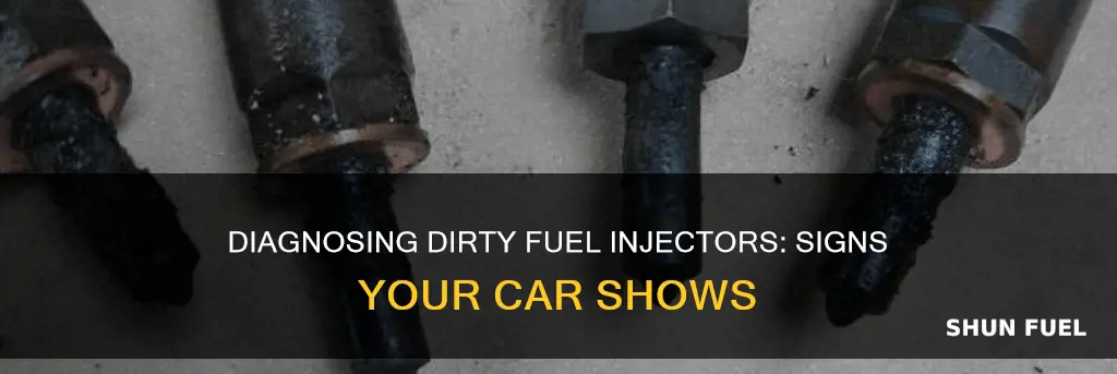 how to tell if fuel injectors are dirty